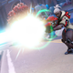 Sojourn, Overwatch 2's newest damage hero, is out here firing her gun at anyone and everyone in her sights.